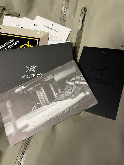 Arc'Teryx Nylon Jacket Arc Beta Sv Distortion Bird Aid