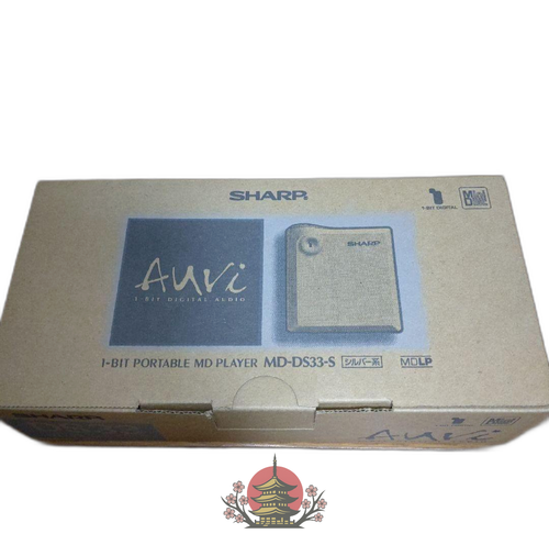 Sharp Portable Md Player 1Bit Md-Ds33-S