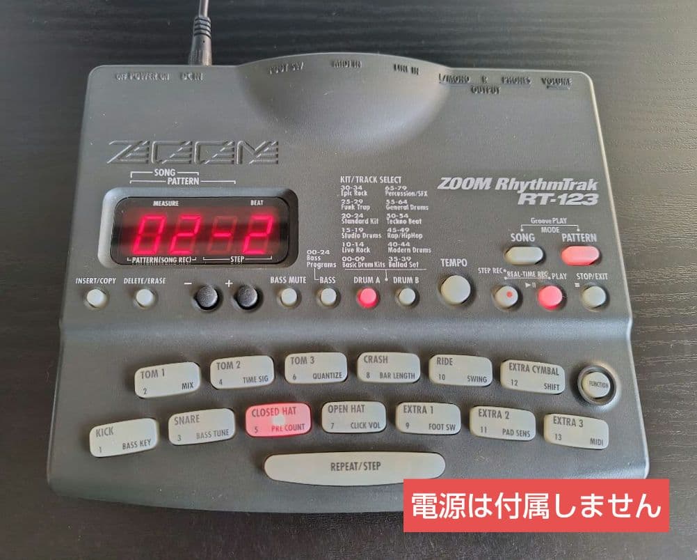 Zoom Rhythm Machine Rt-123