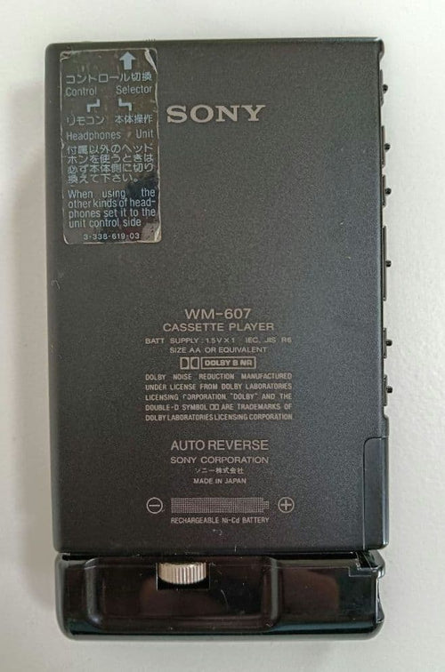 Sony Cassette Players Walkman Wm-607 Junk