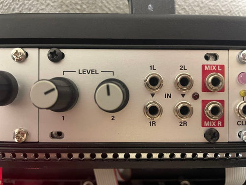 Modular Synthesizers Intellijel Designs Stereo Mixer 1U