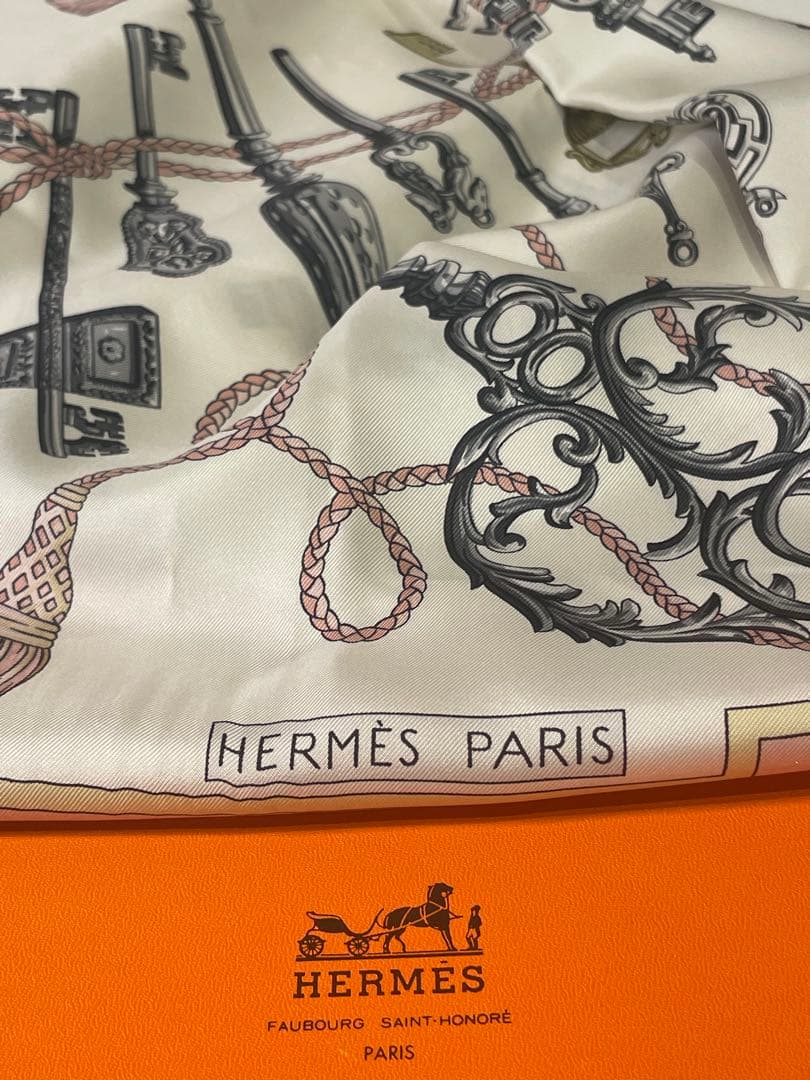 Hermes Bandana Scarf 90 100%