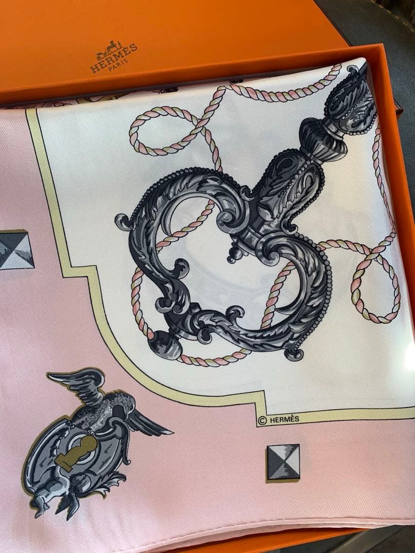 Hermes Bandana Scarf 90 100%