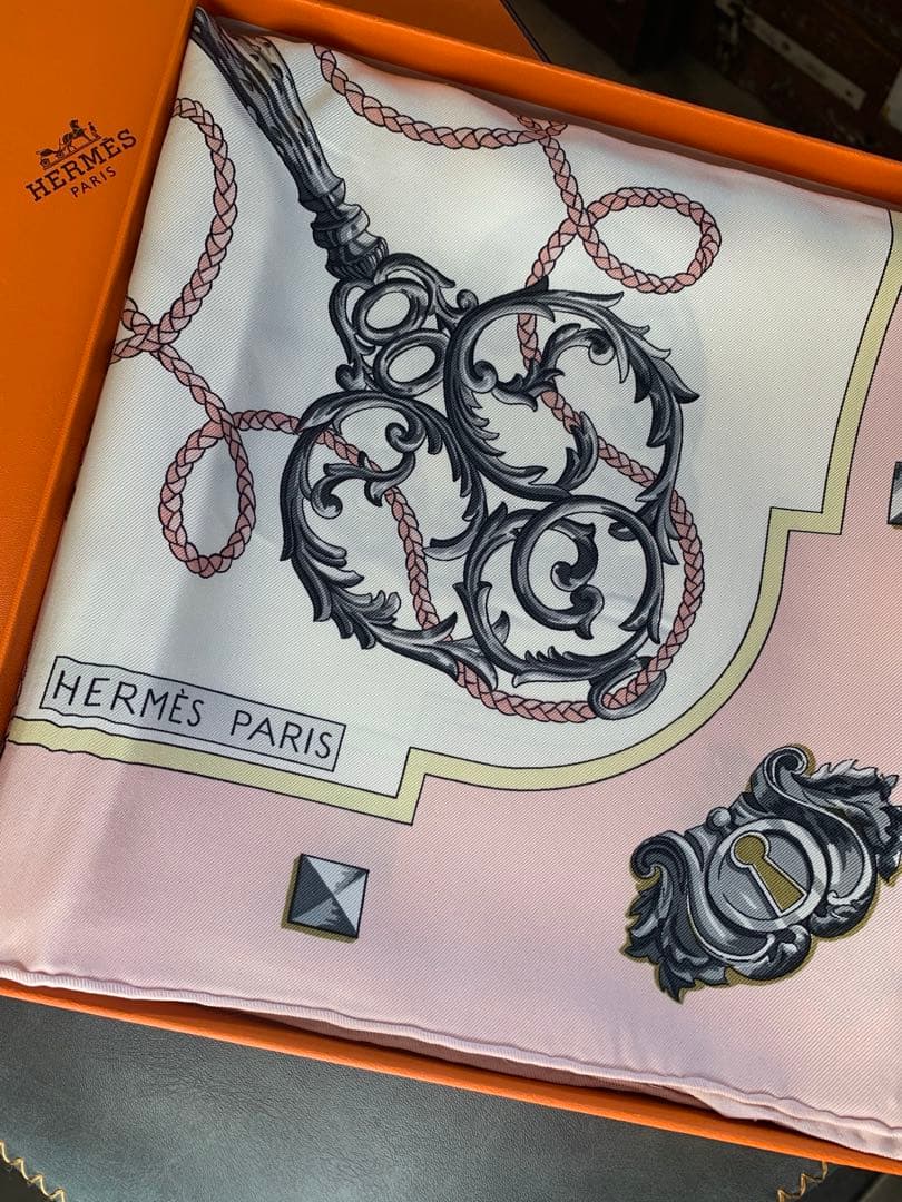 Hermes Bandana Scarf 90 100%