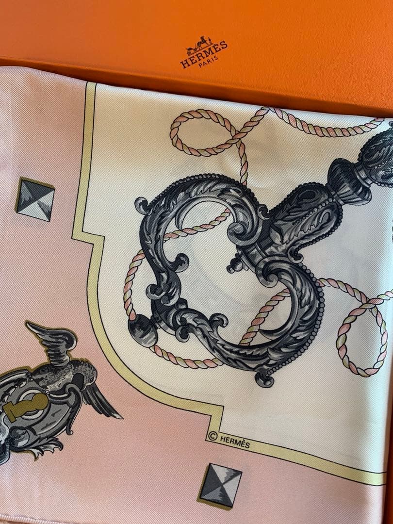 Hermes Bandana Scarf 90 100%