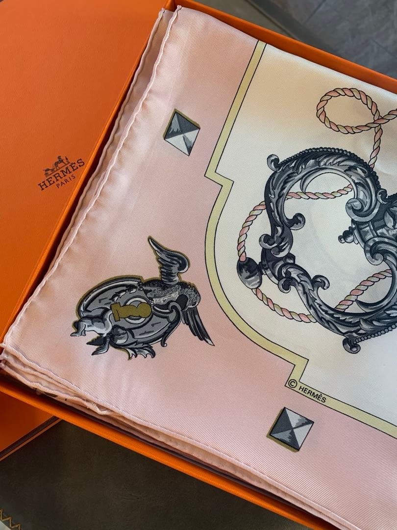 Hermes Bandana Scarf 90 100%