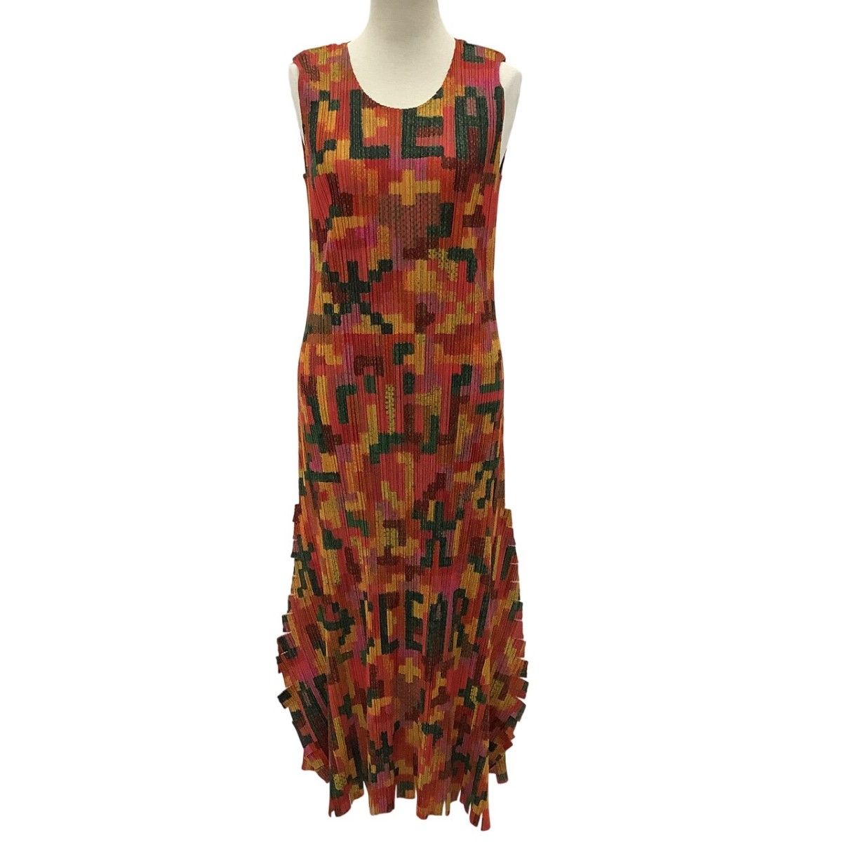 Issey Miyake No Sleeve Pleats Please Size Pp73-Jh535
