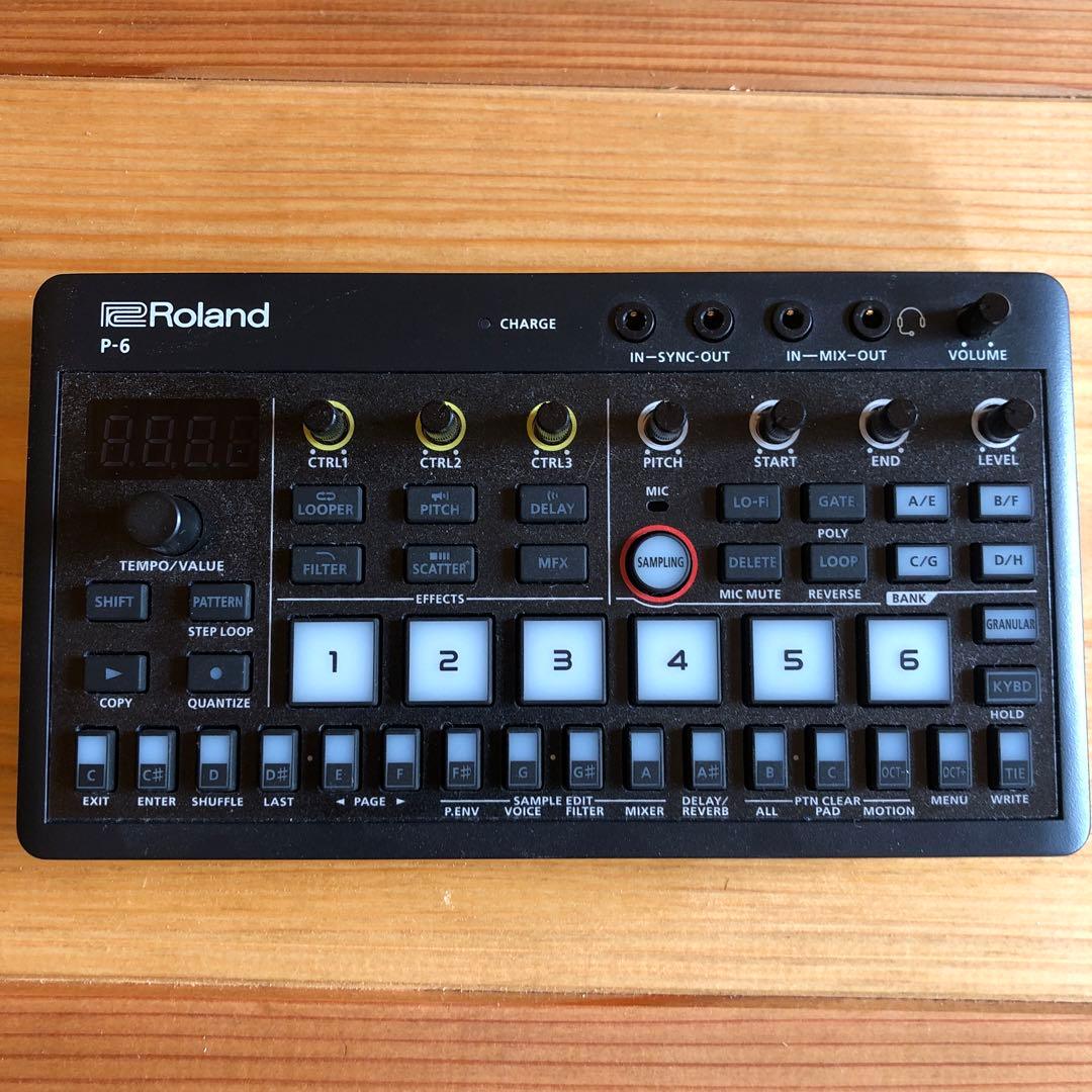 Roland Expansion Pads, Samplers Effects Units P-6 Creative Sampler