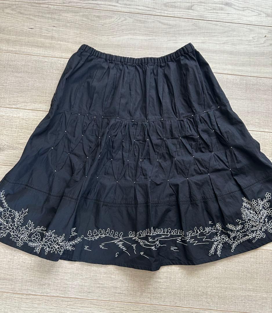Haat Issey Miyake Flare Skirts 2