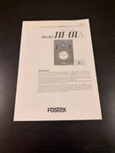 Fostex Studio Monitor Speakers Nf01A
