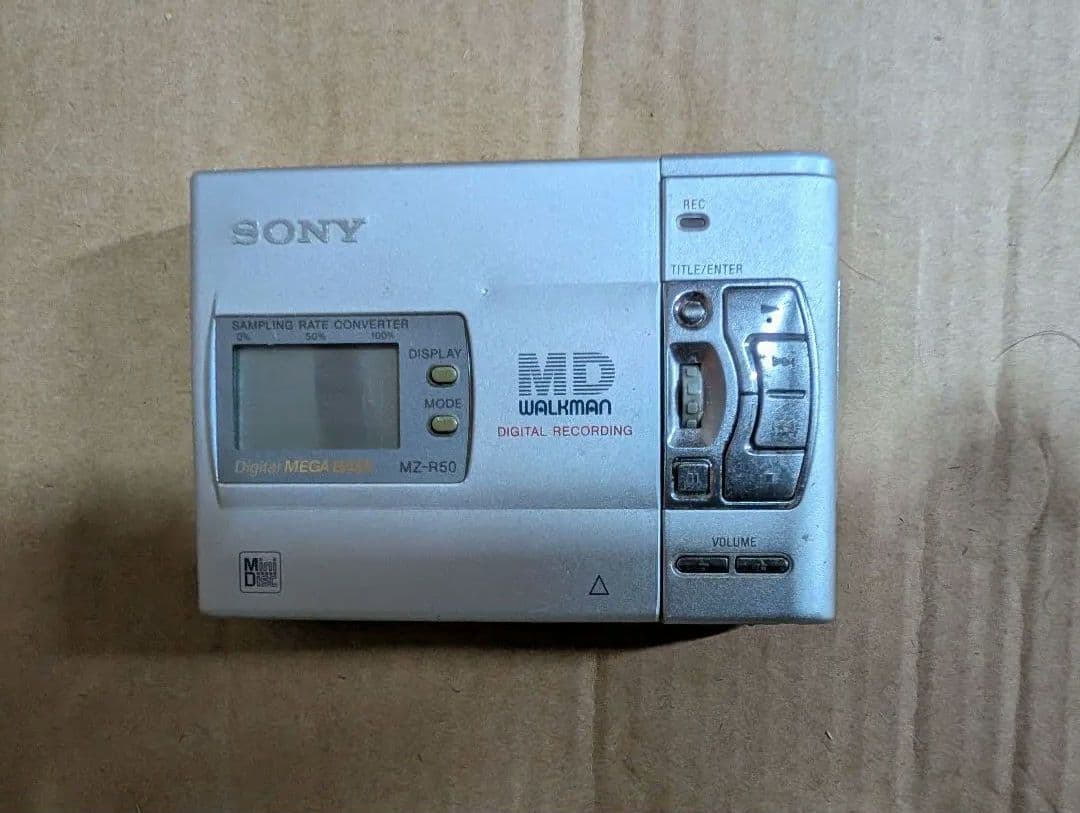 Sony Portable Md Player Mz-R50