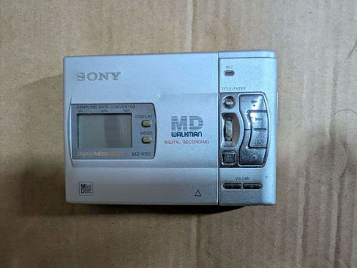 Sony Portable Md Player Mz-R50