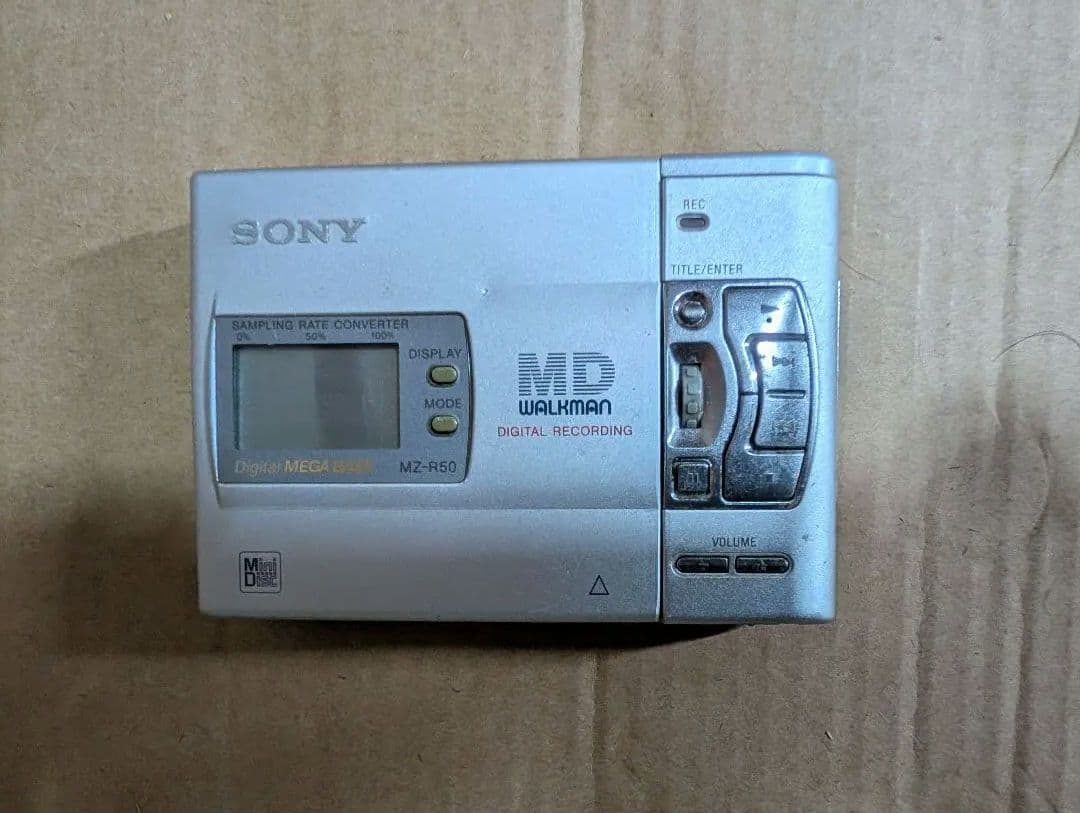 Sony Portable Md Player Mz-R50