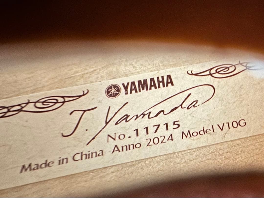 Yamaha Violins Braviol V10G 4/4 Anno2024