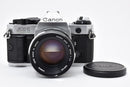 Canon Slr Camera (Film) Ae-1 Program F1.4 #0809A