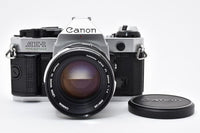 Canon Slr Camera (Film) Ae-1 Program F1.4 #0809A