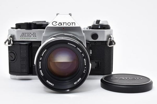 Canon Slr Camera (Film) Ae-1 Program F1.4 #0809A