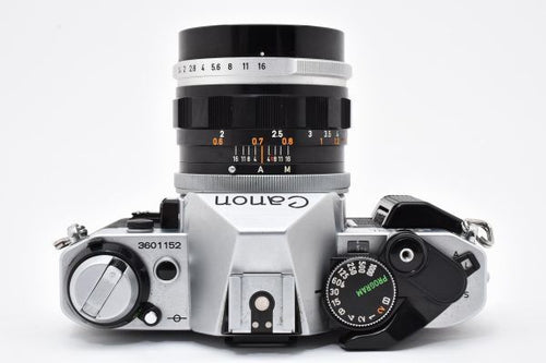 Canon Slr Camera (Film) Ae-1 Program F1.4 #0809A