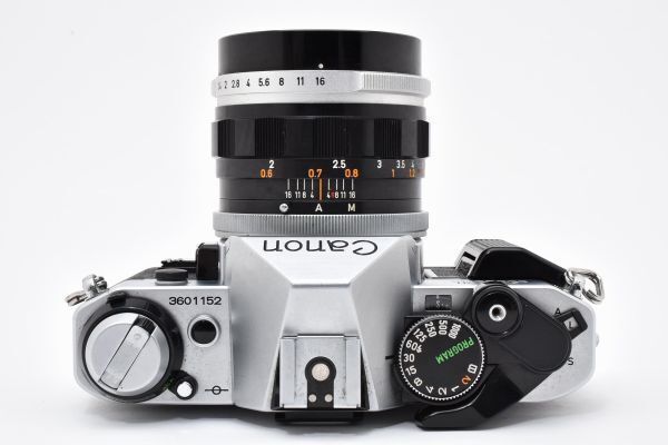 Canon Slr Camera (Film) Ae-1 Program F1.4 #0809A