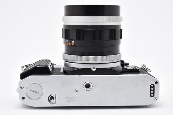 Canon Slr Camera (Film) Ae-1 Program F1.4 #0809A
