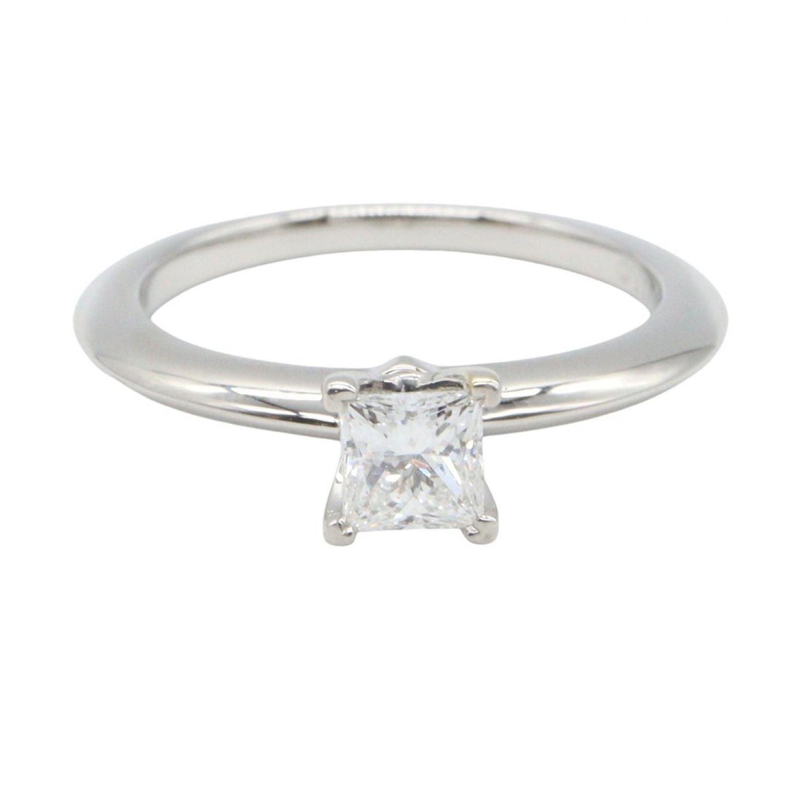 Tiffany Ring Co #7 Pt950 Used A