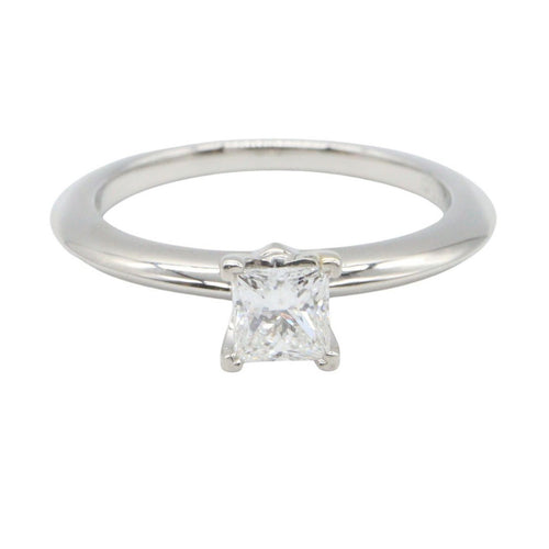 Tiffany Ring Co #7 Pt950 Used A