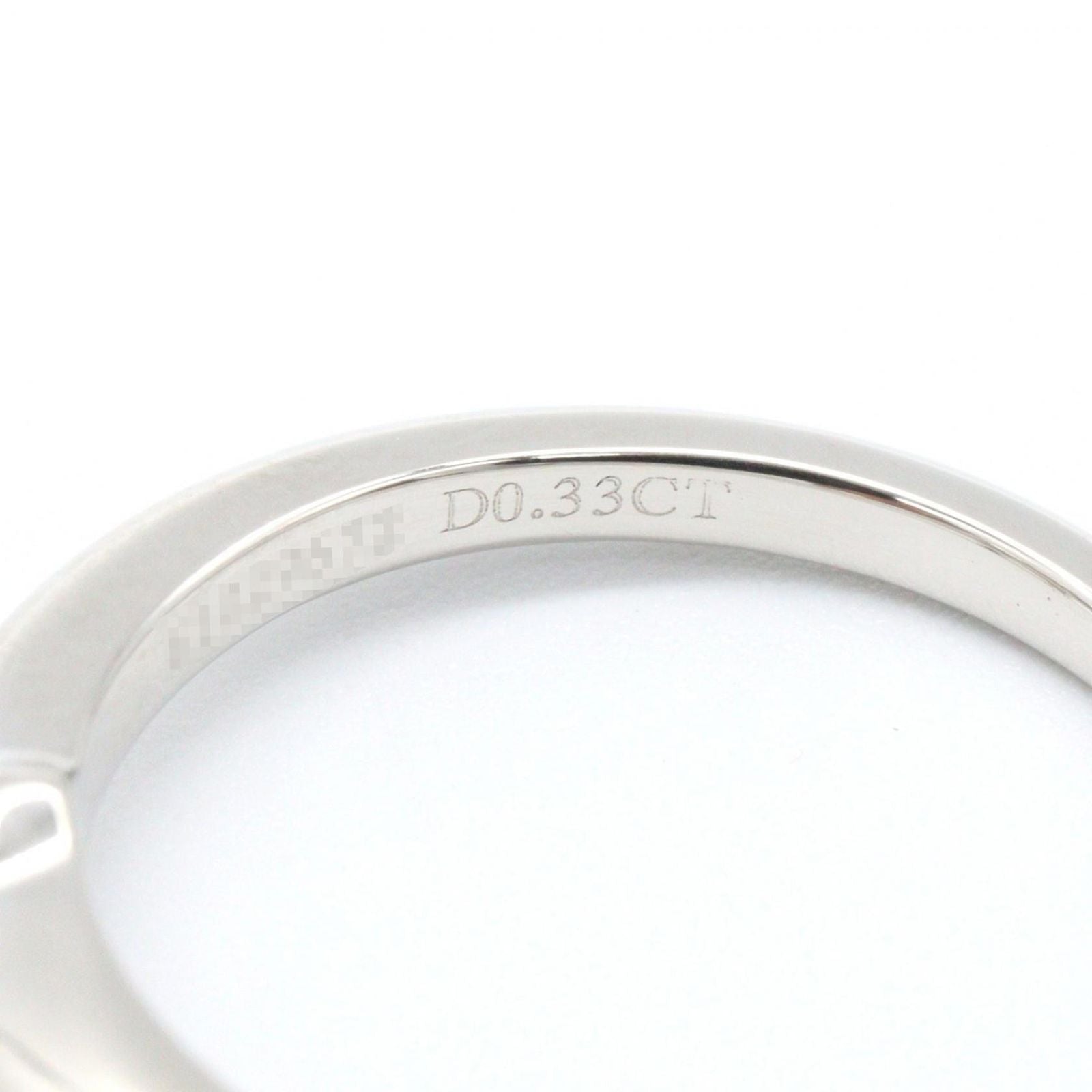 Tiffany Ring Co #7 Pt950 Used A