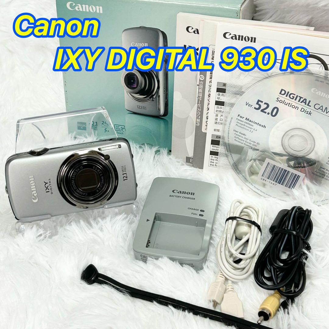 Canon Compact Digital Camera Ixy 930Is Pc1437