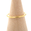 Tiffany Ring Co. 750 K18 Yg 8.5 5019