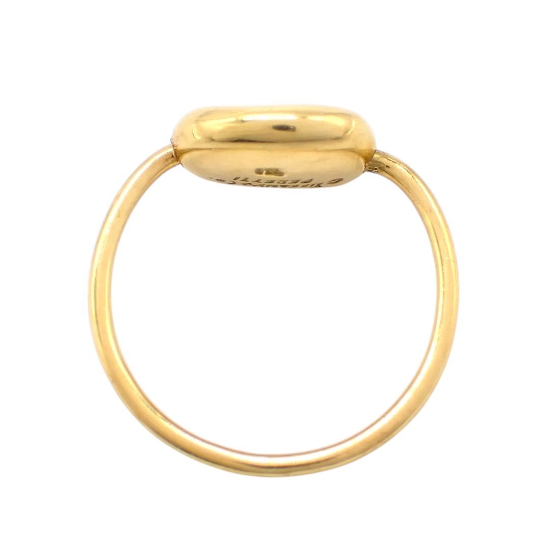 Tiffany Ring Co. 750 K18 Yg 8.5 5019