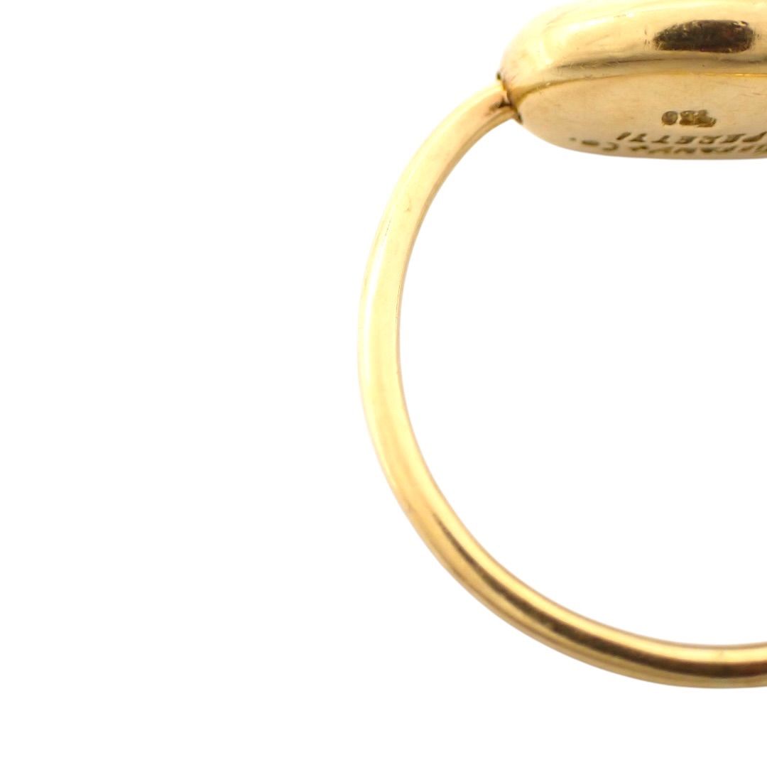Tiffany Ring Co. 750 K18 Yg 8.5 5019