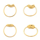 Tiffany Ring Co. 750 K18 Yg 8.5 5019