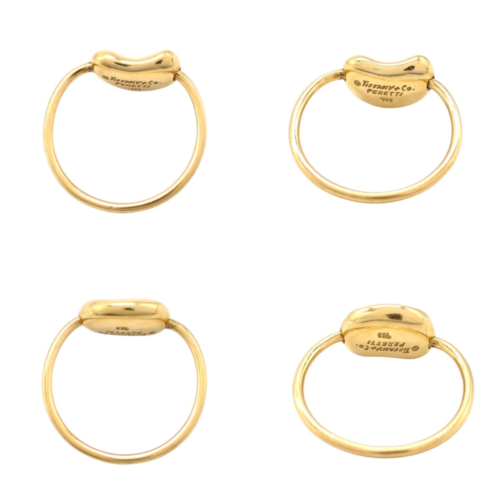 Tiffany Ring Co. 750 K18 Yg 8.5 5019