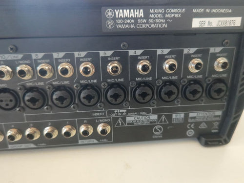 Yamaha Analog Mixer Mgp16X