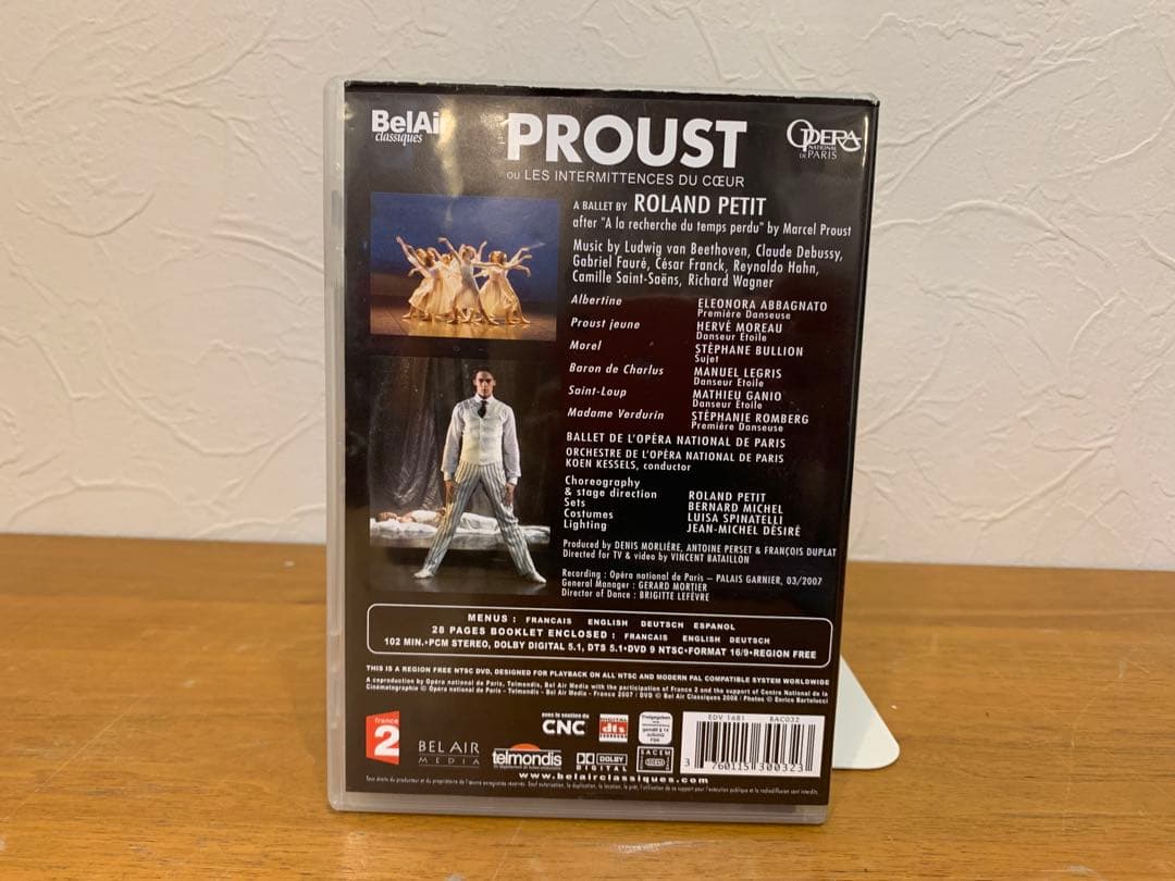 Musicals Theater N0907-19 Dvd Roland Petit Proust
