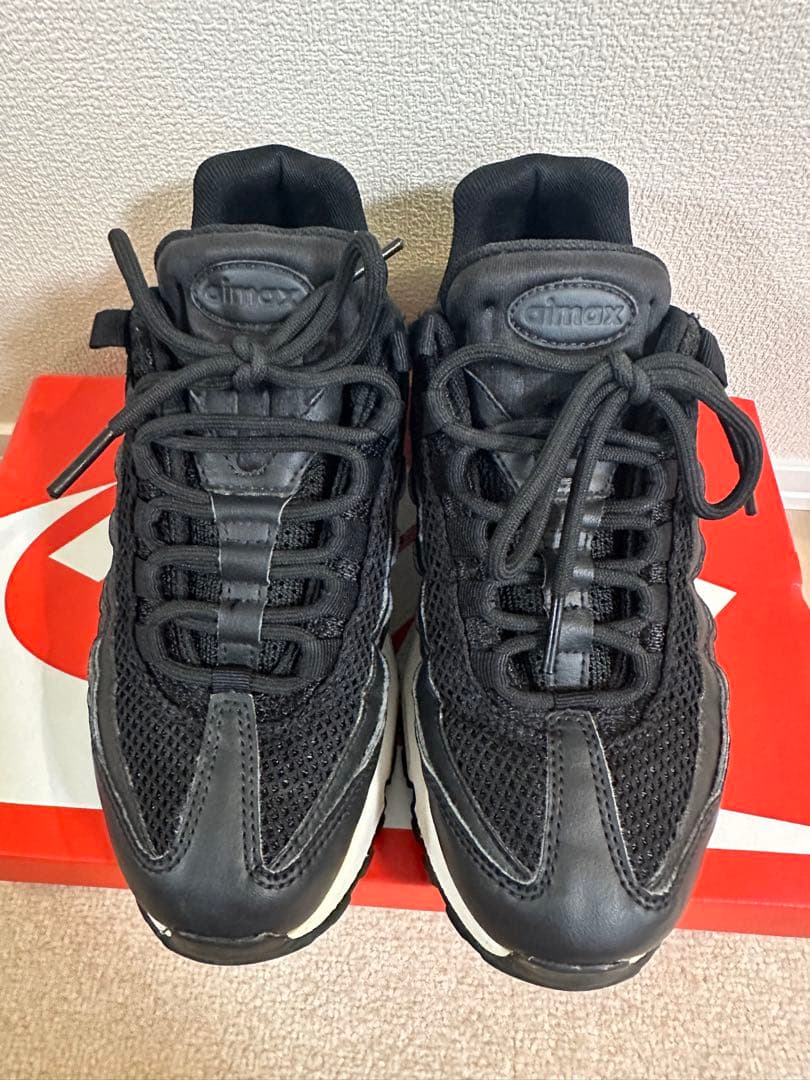Nike Sneakers Air Max 95 Triple Black 24 ...24Cm