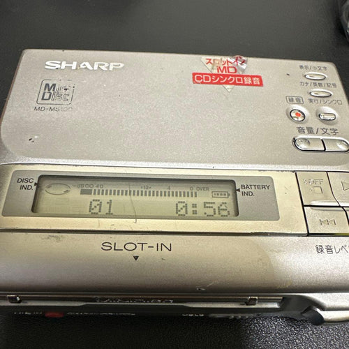 Portable Md Player Sharp Md-Ms100