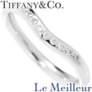Tiffany Ring Tiffany&Co. Pt950 9P 7.5 Ok Re-Price
