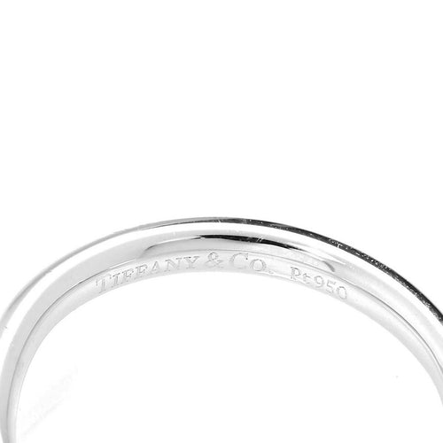 Tiffany Ring Tiffany&Co. Pt950 9P 7.5 Ok Re-Price
