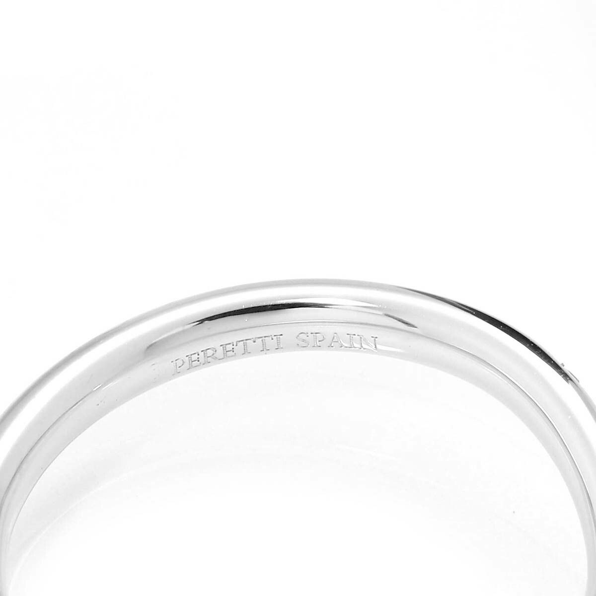 Tiffany Ring Tiffany&Co. Pt950 9P 7.5 Ok Re-Price