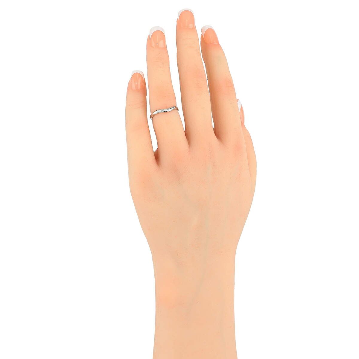 Tiffany Ring Tiffany&Co. Pt950 9P 7.5 Ok