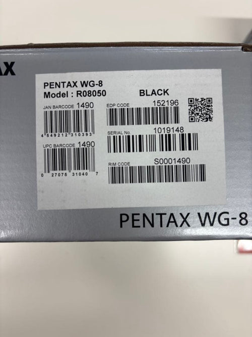 Pentax Compact Digital Cameras Wg-8