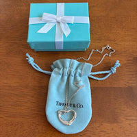Necklaces Tiffany Co. Open Heart Necklace