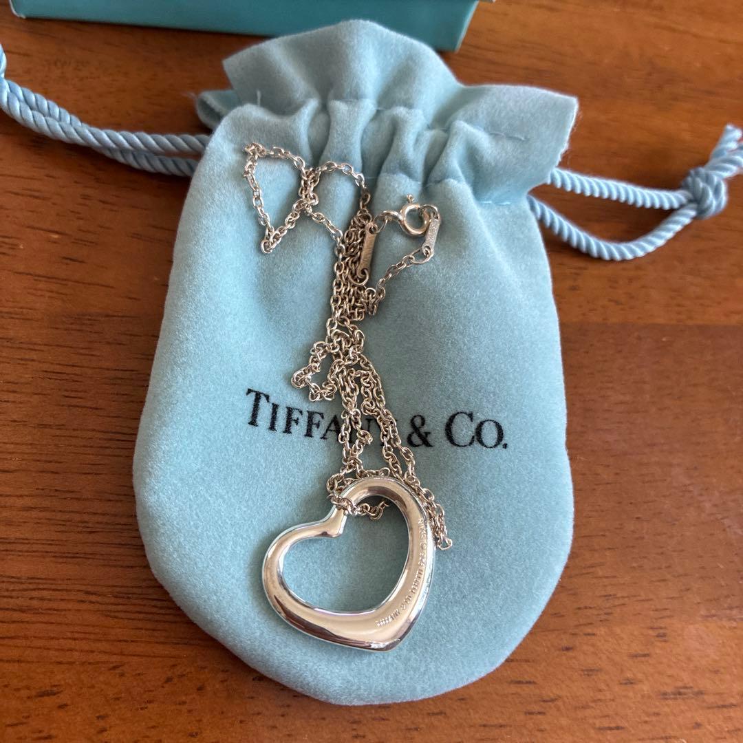 Necklaces Tiffany Co. Open Heart Necklace