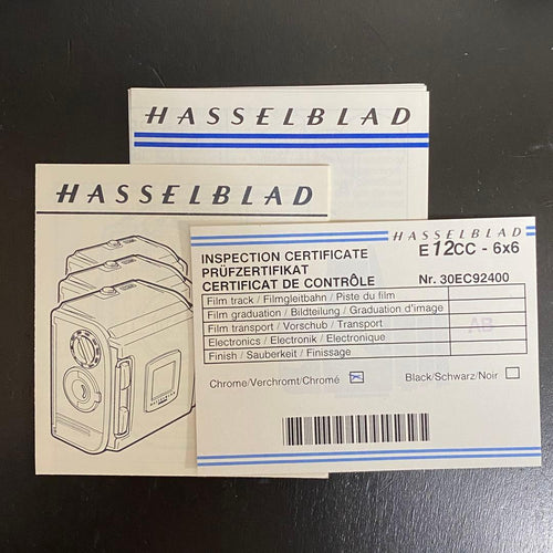 Hasselblad Other E12 6X6
