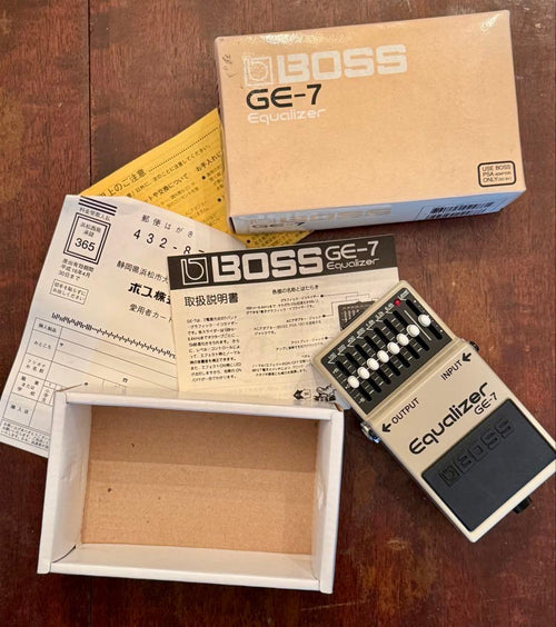 Boss Guitar Effector Ge-7