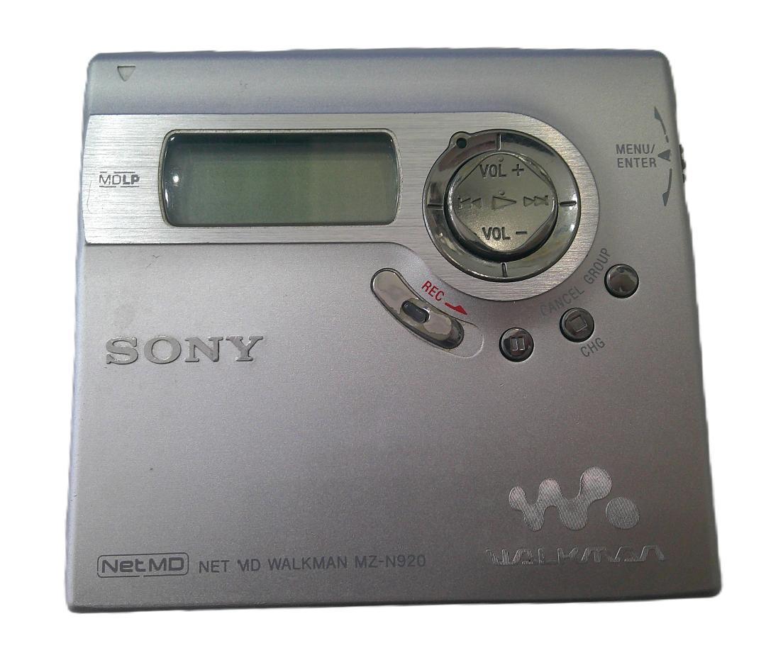 Sony Portable Md Players Mz-N920