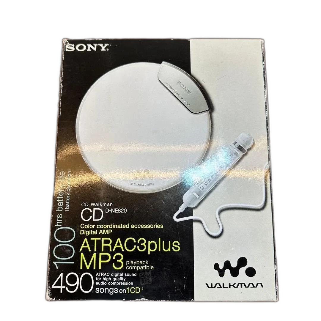 Sony Portable Cd Player D-Ne820 5351