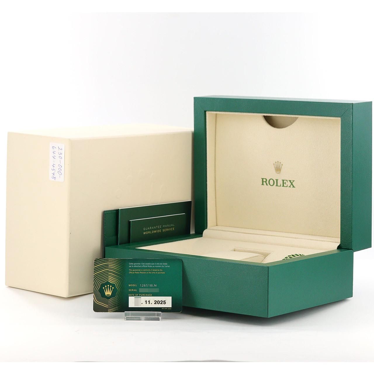 Rolex Automatic Winding Clock 126518Ln Yg Gd