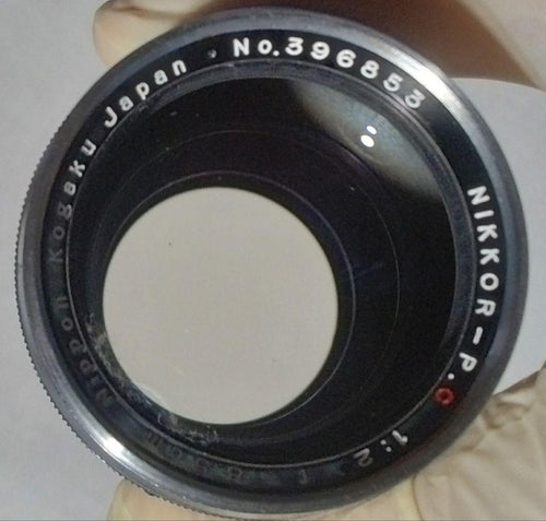 Nikon Zoom Lenses Nikkor P C 8.5Cmf2 For Contax